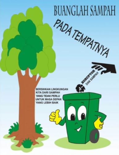 contoh poster lingkungan