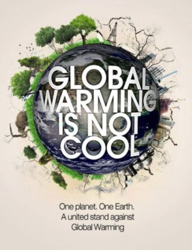 contoh poster pemanasan global