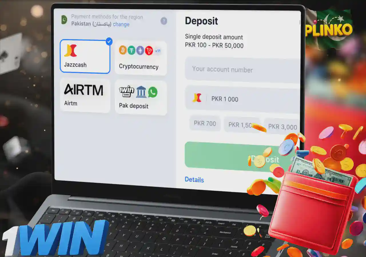 Indonesia payment options GoPay OVO DANA for 1win Plinko